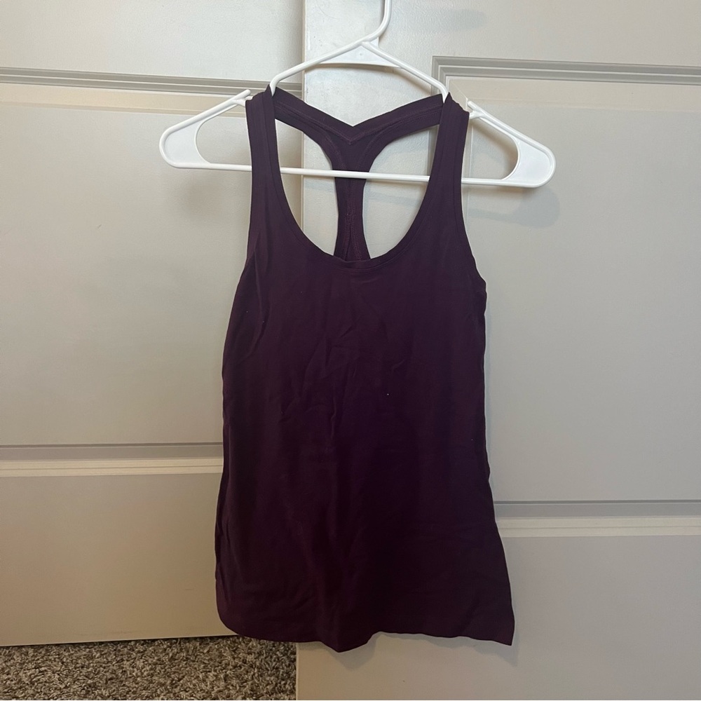 Purple lulu tank